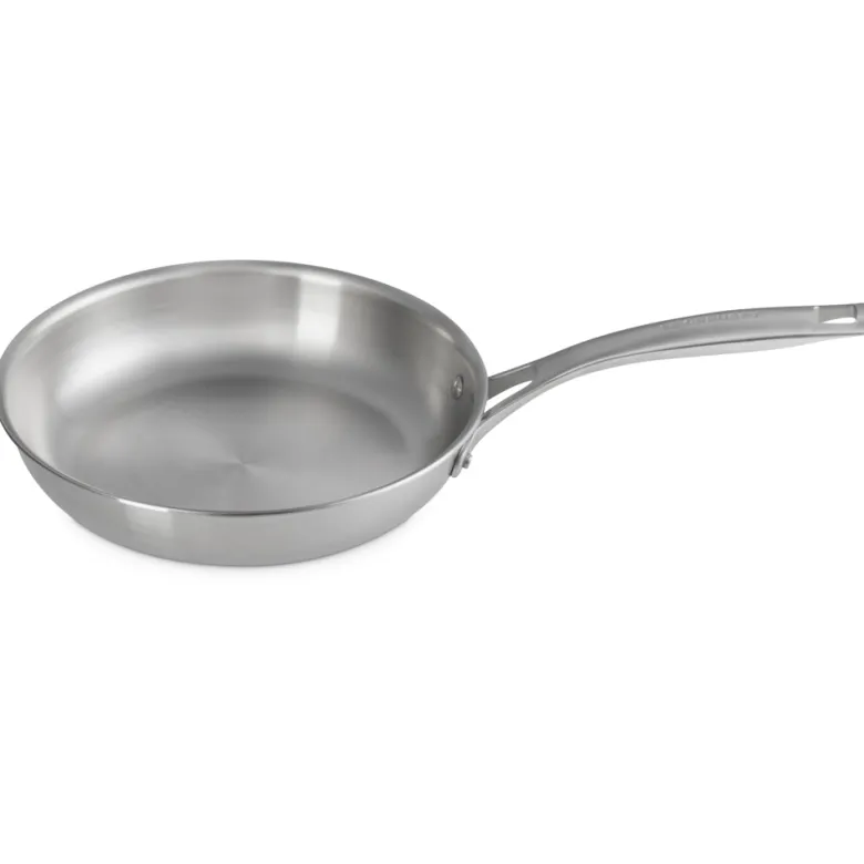 Le Creuset Inox Essential Set Pentole e Padelle In Acciaio Inox Set 3 Pz