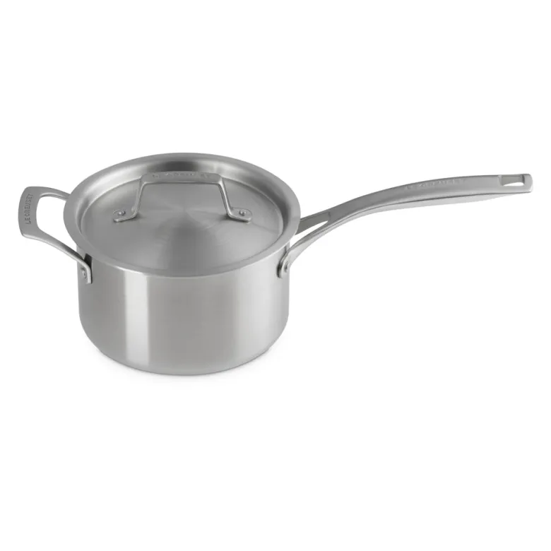 Le Creuset Inox Essential Set Pentole e Padelle In Acciaio Inox Set 3 Pz