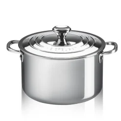 Le Creuset Inox Evolution Casseruola Alta In Acciaio Inox Con Coperchio