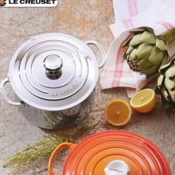 Le Creuset Inox Evolution Casseruola Alta In Acciaio Inox Con Coperchio