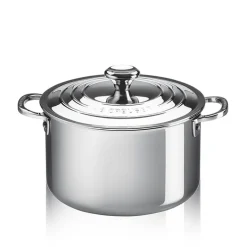 Le Creuset Inox Evolution Casseruola Alta In Acciaio Inox Con Coperchio