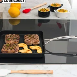 Le Creuset Les Forgées Bistecchiera Quadrata In Alluminio Antiaderente