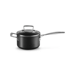 Le Creuset Les Forgées Casseruola Con Manico Antiaderente In Alluminio Con Manico e Coperchio