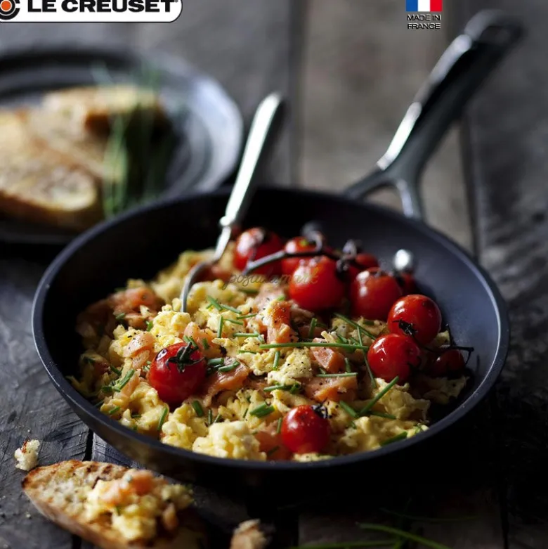 Le Creuset Les Forgées Padella Alta Antiaderente In Alluminio