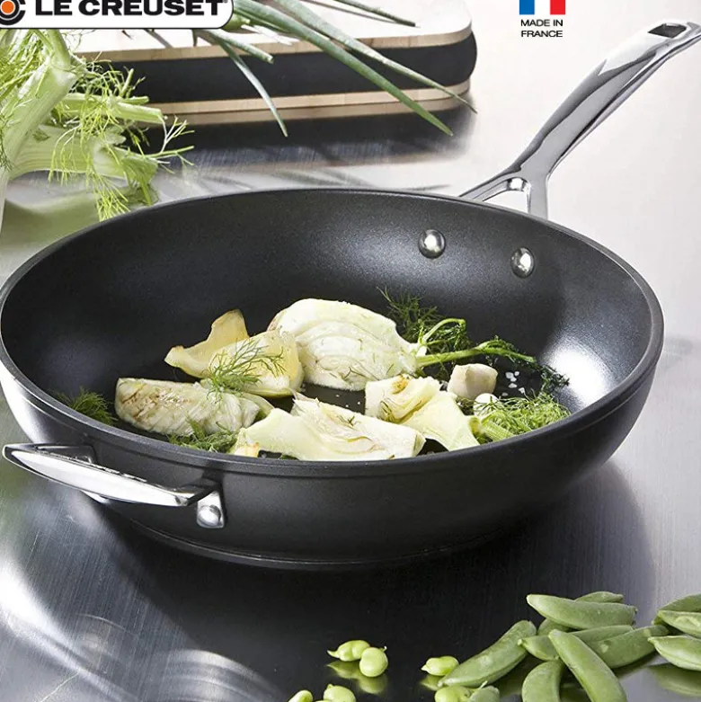 Le Creuset Les Forgées Padella Alta Antiaderente In Alluminio
