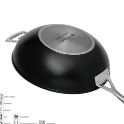 Le Creuset Les Forgées Wok Antiaderente In Alluminio Con Manico
