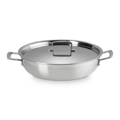 Le Creuset Tegame Basso Antiaderente In Acciaio Inox