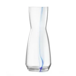1.05 Litri - Leerdam Crisal Azurine Caraffa In Vetro Set 6 Pz