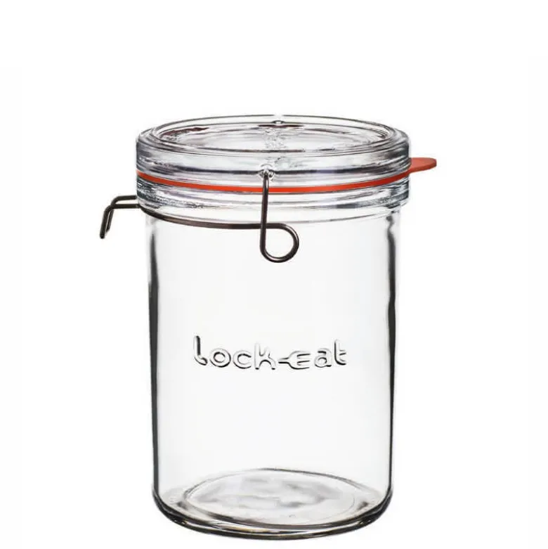1 Litro - Bormioli Luigi Lock Eat Terrina in Vetro - Set 6 Pezzi