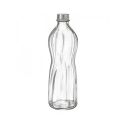 1 Litro - Bormioli Rocco Aqua Bottiglia Acqua in Vetro - Set 6 Pezzi
