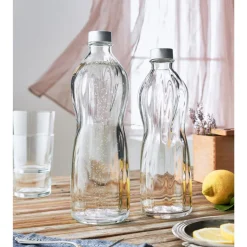 1 Litro - Bormioli Rocco Aqua Bottiglia Acqua in Vetro