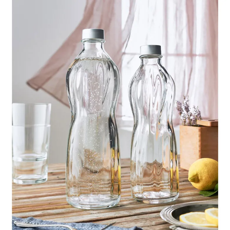 1 Litro - Bormioli Rocco Aqua Bottiglia Acqua in Vetro