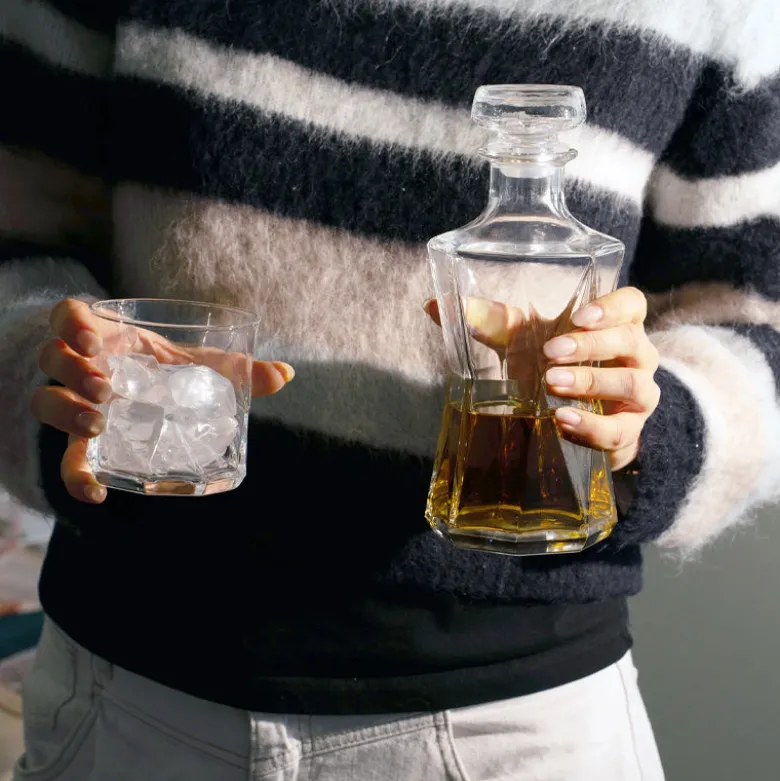 1 Litro - Bormioli Rocco Cassiopea Bottiglia Decanter in Vetro