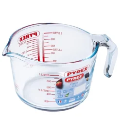 1 Litro - Pyrex Classic Caraffa in Vetro Borosilicato