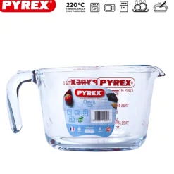 1 Litro - Pyrex Classic Caraffa in Vetro Borosilicato