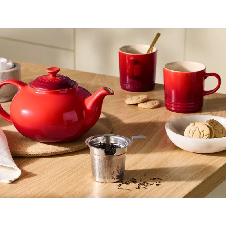 1.3 L - Le Creuset Classic Stoneware Teapot with Metal Infuser