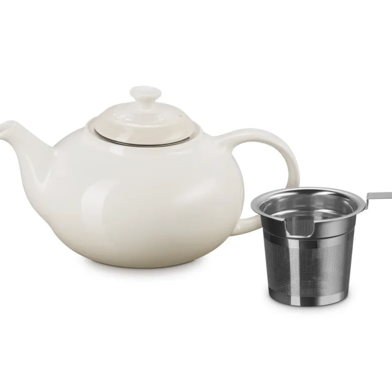 1.3 L - Le Creuset Classic Stoneware Teapot with Metal Infuser