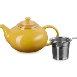 1.3 L - Le Creuset Classic Stoneware Teapot with Metal Infuser