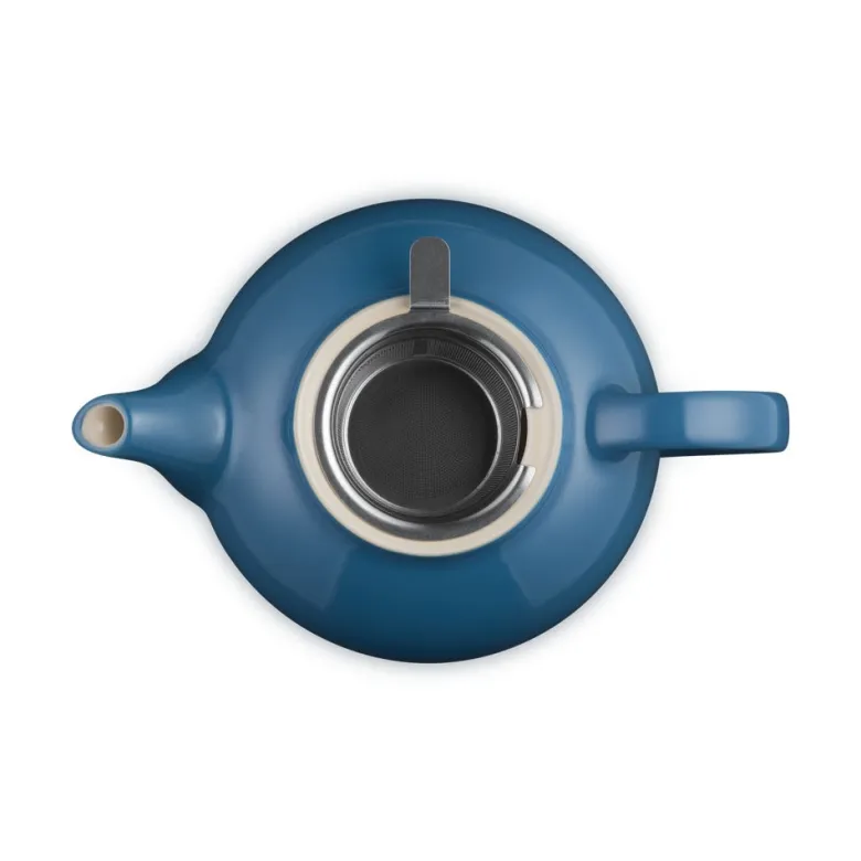 1.3 L - Le Creuset Classic Stoneware Teapot with Metal Infuser