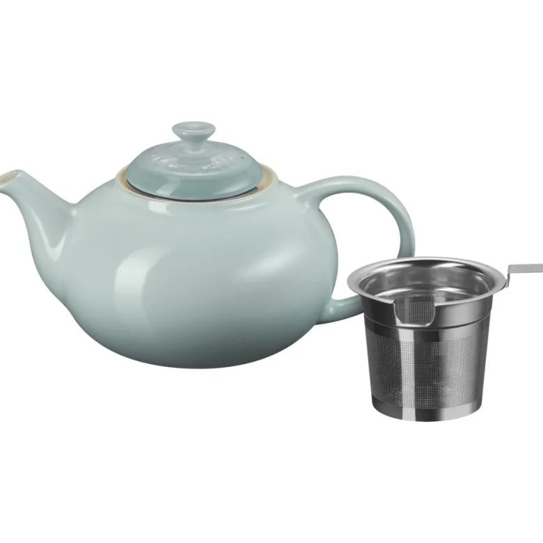 1.3 L - Le Creuset Classic Stoneware Teapot with Metal Infuser