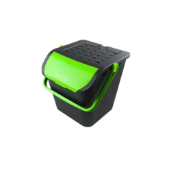28 Lt - Ecoplast Ecologic Pattumiera Rettangolare In Plastica - Set 3 Pz