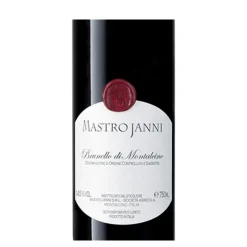 Mastrojanni Brunello Di Montalcino DOCG 2017 Azienda Agricola Mastrojanni - Set Bottiglia Decanter Vinea Bormioli Luigi