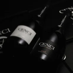 Metodo Classico Trento DOC Cantina Cenci Trentino - Set 2 Calici Italesse Etoile Sparkle 48 cl
