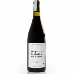 Non Gettare La Plastica Nell'Oceano Syrah Cortona DOC 2022 - Caravanserraglio