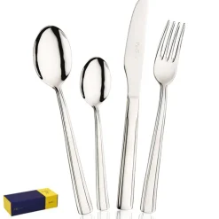 Pintinox Aida Servizio Posate In Acciaio Inox - Set 24 Pz