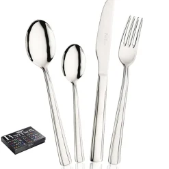 Pintinox Aida Servizio Posate In Acciaio Inox - Set 24 Pz
