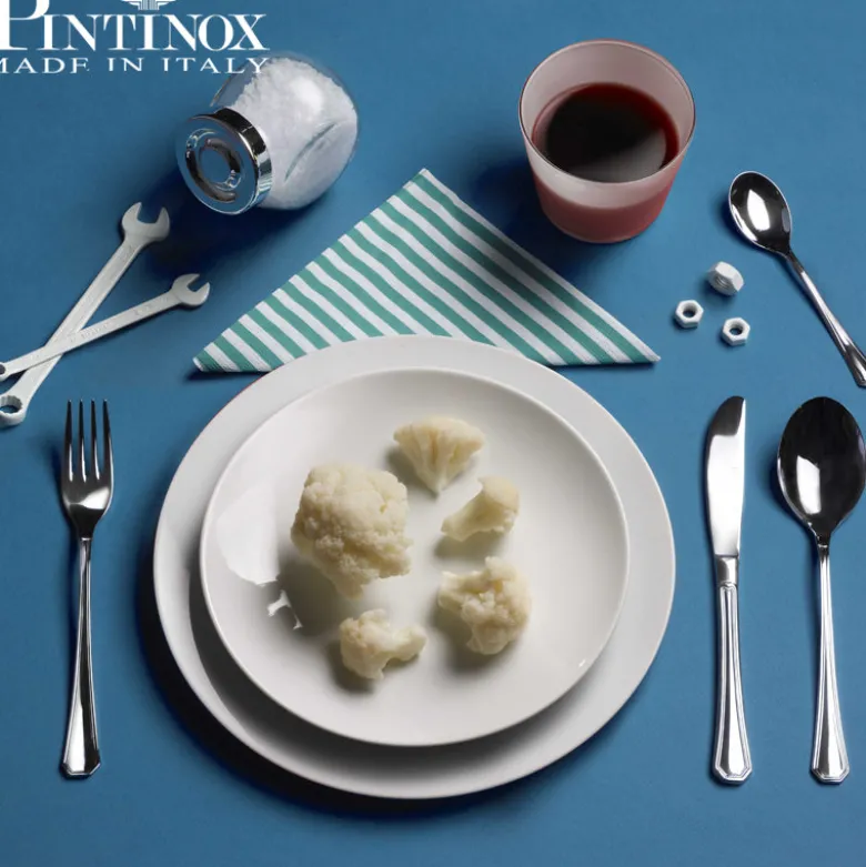 Pintinox America Cucchiaio Dolce In Acciaio Inox - Set 12 Pz