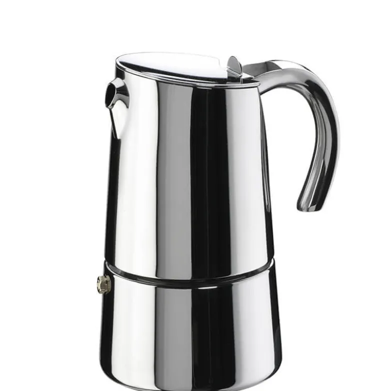 Pintinox Bella Stainless Steel Moka Coffee Maker
