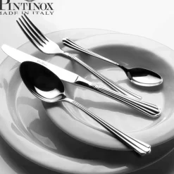 Pintinox Bernini Servizio Posate In Acciaio Inox - Set 126 Pz