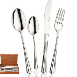 Pintinox Bernini Servizio Posate In Acciaio Inox - Set 49 Pz