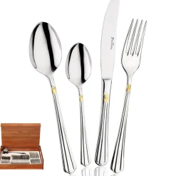 Pintinox Bernini Servizio Posate In Acciaio Inox - Set 49 Pz