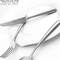 Pintinox Bramante Servizio Posate In Acciaio Inox Forgiato - Set 49 Pz