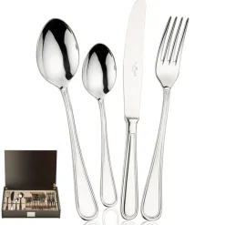 Pintinox Byron Servizio Posate In Acciaio Inox - Set 24 Pz
