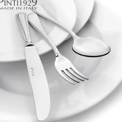 Pintinox Byron Servizio Posate In Acciaio Inox - Set 49 Pz