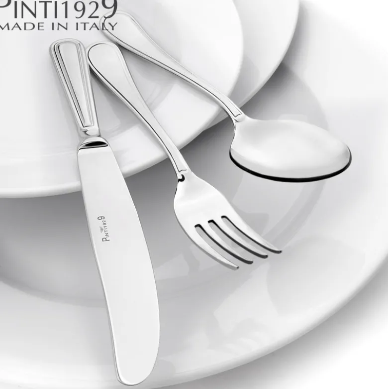 Pintinox Byron Servizio Posate In Acciaio Inox - Set 49 Pz
