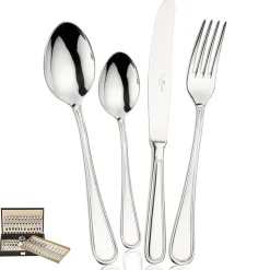 Pintinox Byron Servizio Posate In Acciaio Inox - Set 75 Pz