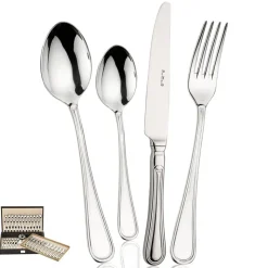 Pintinox Byron Servizio Posate In Acciaio Inox - Set 75 Pz