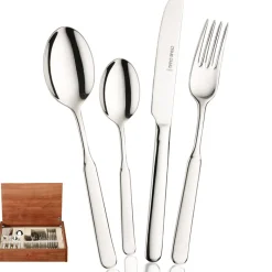 Pintinox Casali Servizio Posate In Acciaio Inox - Set 24 Pz