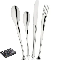 Pintinox Dolphin Servizio Posate In Acciaio Inox - Set 24 Pz