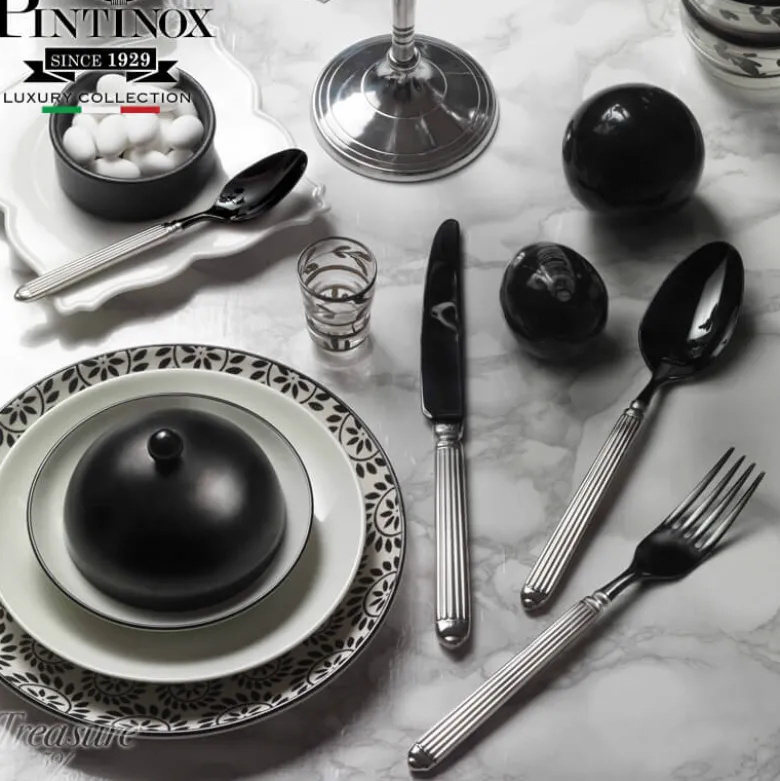 Pintinox Ellade Coltello Tavola In Acciaio Inox Forgiato - Set 12 Pz