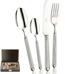 Pintinox Ellade Servizio Posate In Acciaio Inox Forgiato - Set 24 Pz