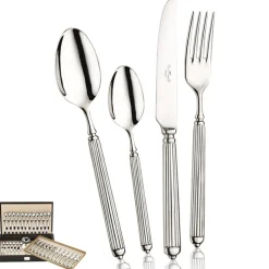 Pintinox Ellade Servizio Posate In Acciaio Inox Forgiato - Set 75 Pz