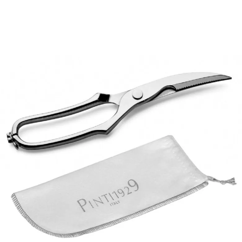 Pintinox Esclusivi Trinciapollo In Acciaio Inox Forgiato