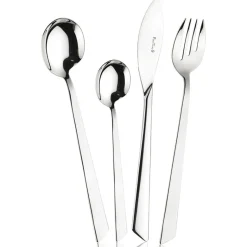 Pintinox Euclide Servizio Posate In Acciaio Inox - Set 24 Pz