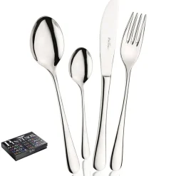 Pintinox Hotel Servizio Posate In Acciaio Inox - Set 75 Pz