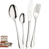 Pintinox Hotel Servizio Posate In Acciaio Inox - Set 126 Pz